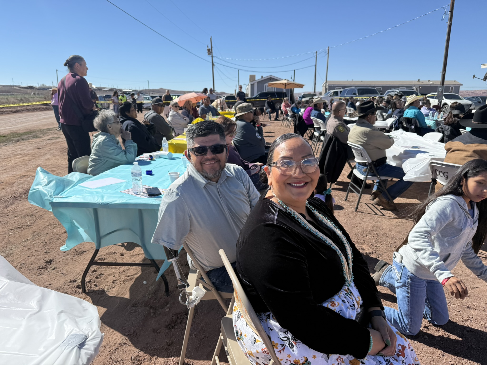 speaker at the day at a time club opening celebration